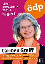 Direktkandidatin zur Bundestagswahl 2025 für den Wahlkreis Coburg/Kronach: Carmen Greiff